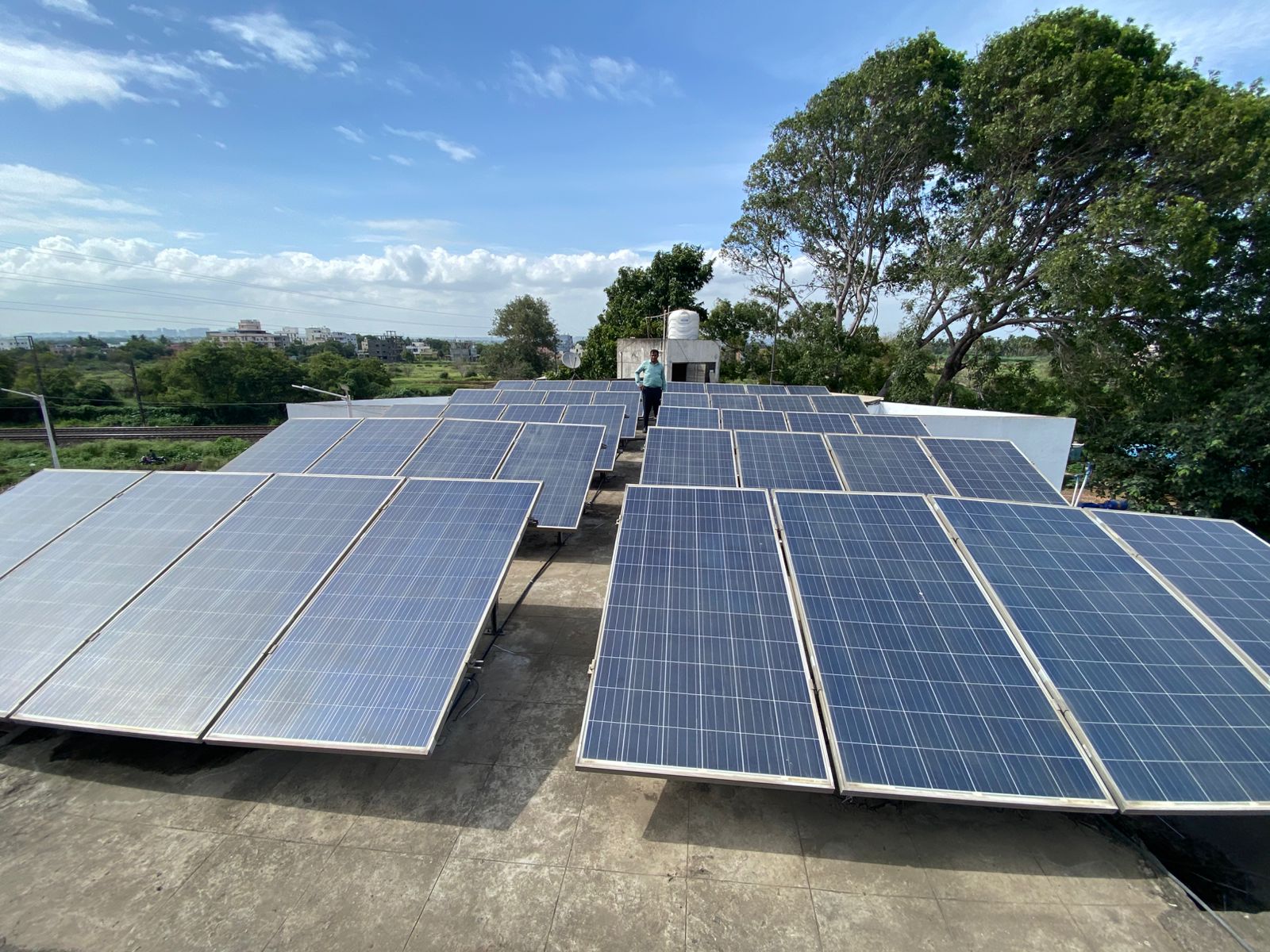 15 KW SOLAR ONGRID SYSTEM FOR PETROL STATION
